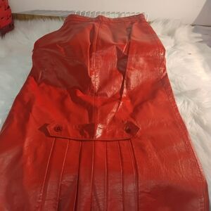 Leather Skirt
